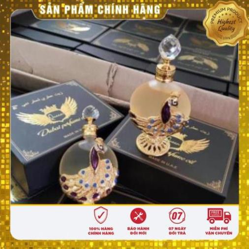 [CHÍNH HÃNG] - Nước hoa tinh dầu Dubai con công mẫu thiết kế 15ml ( Mẫu lớn ) | BigBuy360 - bigbuy360.vn
