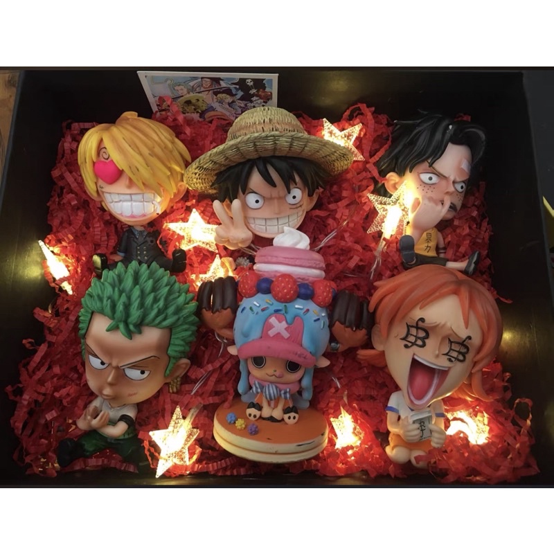 mô hình One Piece - mô hình One Piece chibi (Có clip, ảnh thật) Fx Anime Luffy Zoro Sanji Ace Sabo Nami Robin Choper..