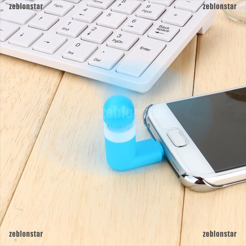 ❤Quạt USB Mini Không Gây Tiếng Ồn Cho Điện Thoại Android