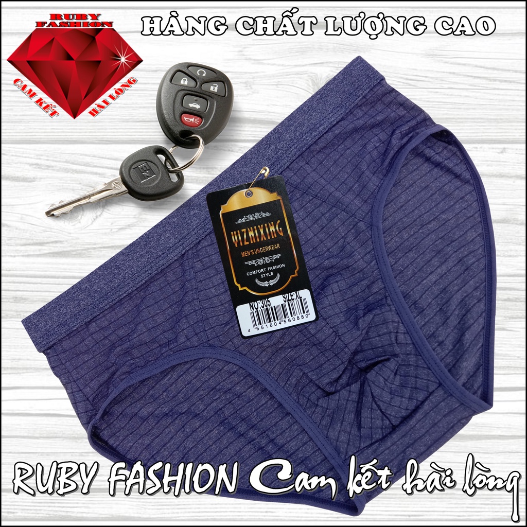 Set 3 Quần sịp nam, Quần lót nam thun lạnh Hàn Quốc, chất lượng cao
