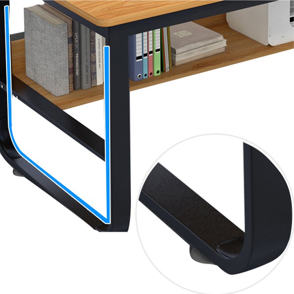 Bàn làm việc cao cấp kèm kệ sách Tâm house mẫu mới 2018 BXG035 | BigBuy360 - bigbuy360.vn