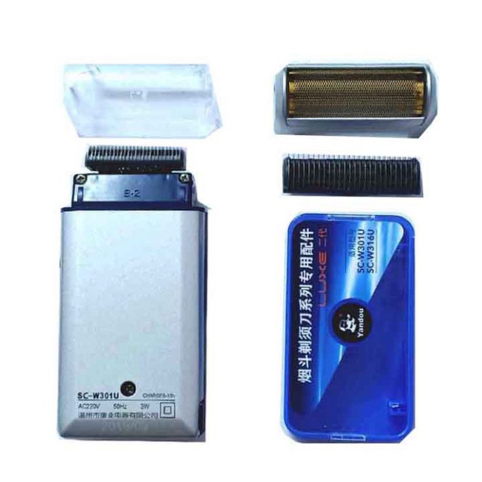 Máy Cạo Râu SCW 301U Phong Cách Mạnh Mẽ Tặng Kèm Màng Và Lưỡi Thay Thế