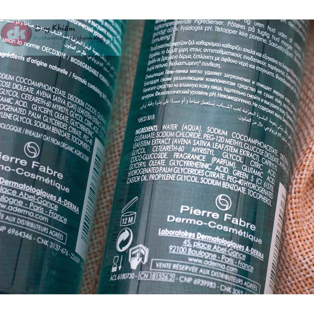 Sữa Rửa Mặt A-Derma Gel Moussant Purifiant Phys-Ac | BigBuy360 - bigbuy360.vn