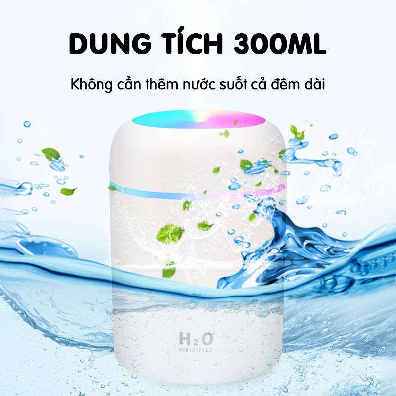 Máy phun sương mini, khuếch tán, tạo ẩm, xông tinh dầu