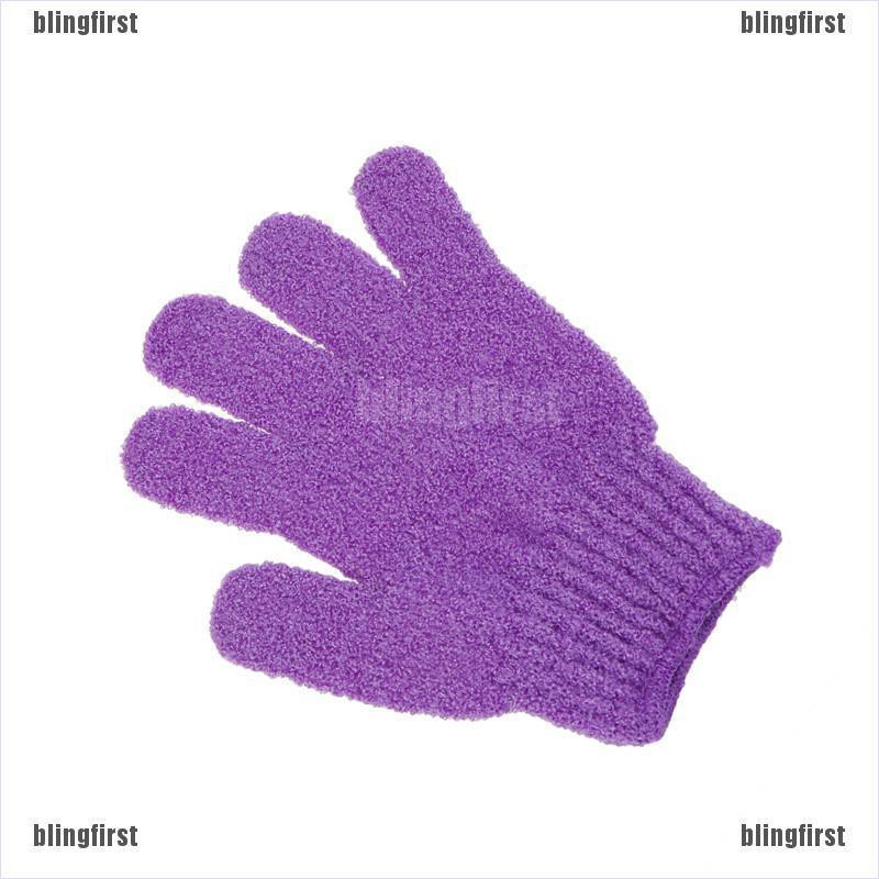 [Bling] Body Sponge Bath Massage Of Shower Bath Scrub Gloves Exfoliating Bath Gloves [First]