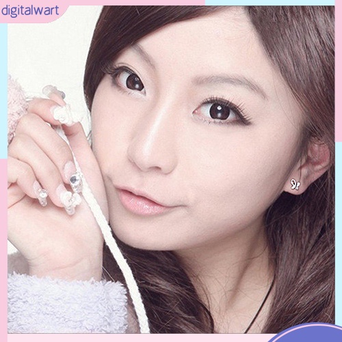 Cặp khuyên tai mạ bạc hình bướm thời trang cá tính sang trọng dành cho nữ