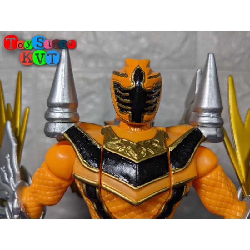 Mô Hình Siêu Nhân Phép thuật Power Rangers Mystic Force Yellow Ranger to Thunder Dragon Hàng F1 Custom