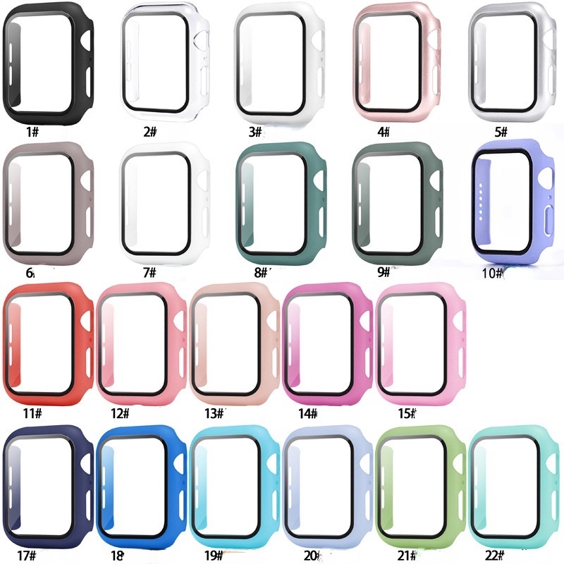 Ốp bảo vệ màn hình và miếng dán bảo vệ cho Apple Watch IWatch 7/6/5/4/3 /SE 45mm / 40mm / 42mm / 38mm /41mm / 44mm