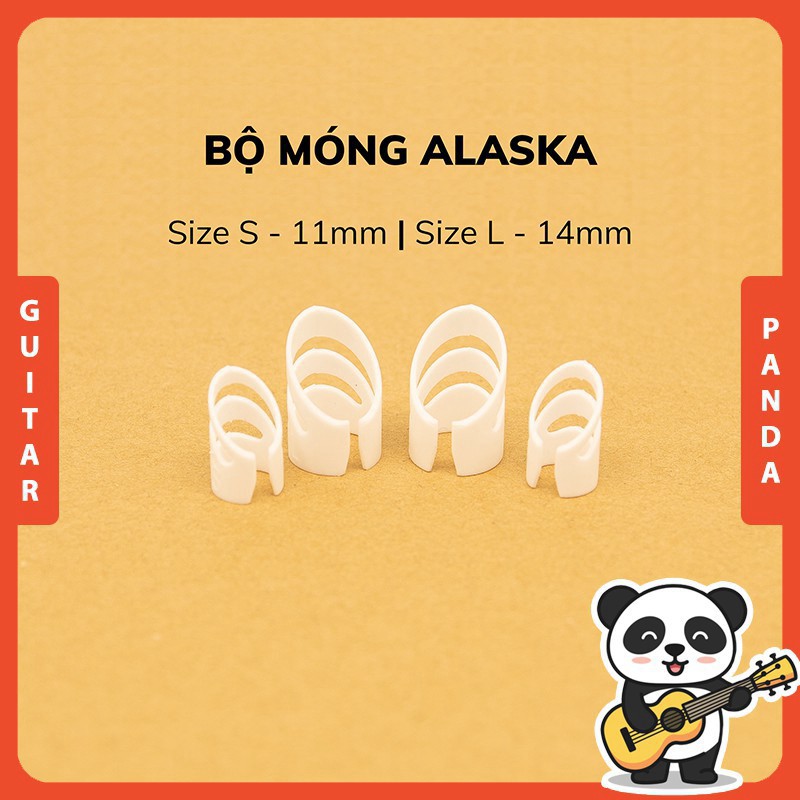 Bộ móng gảy đàn guitar, Móng tay đàn guitar Alaska Siêu Rẻ