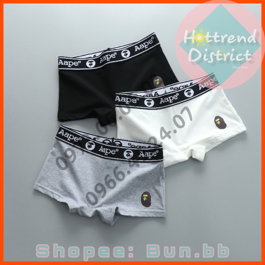 Quần Boxer Nữ/Tomboy Basic, Đơn Giản, Cotton cao cấp