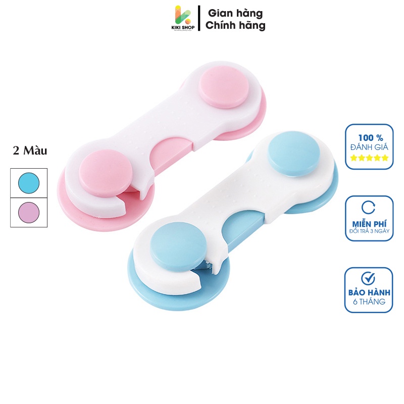 Khóa tủ lạnh, ngăn kéo ZIYI, khóa tủ lạnh, ngăn kéo, chống kẹp nhỏ ngọn, chắc chắn cho bé, Kiki shop