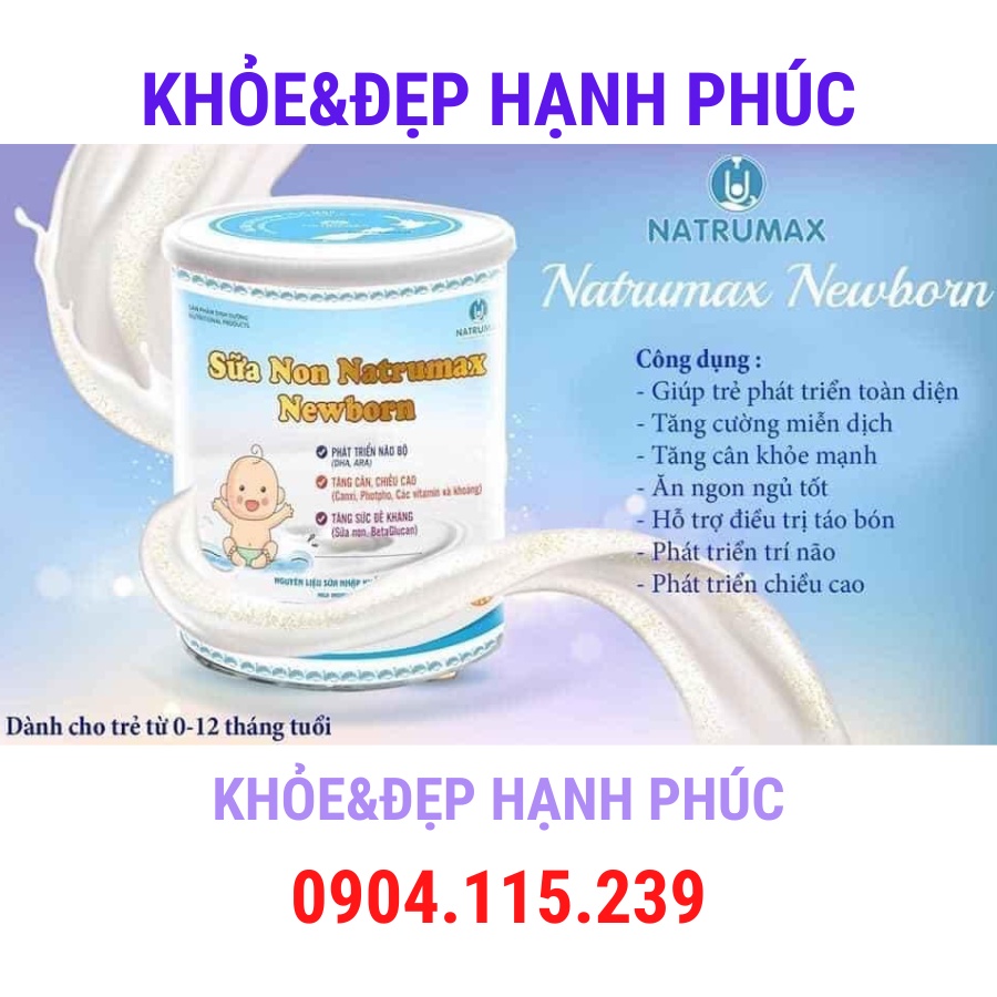 Sữa non natrumax newborn – 800 gr/hộp