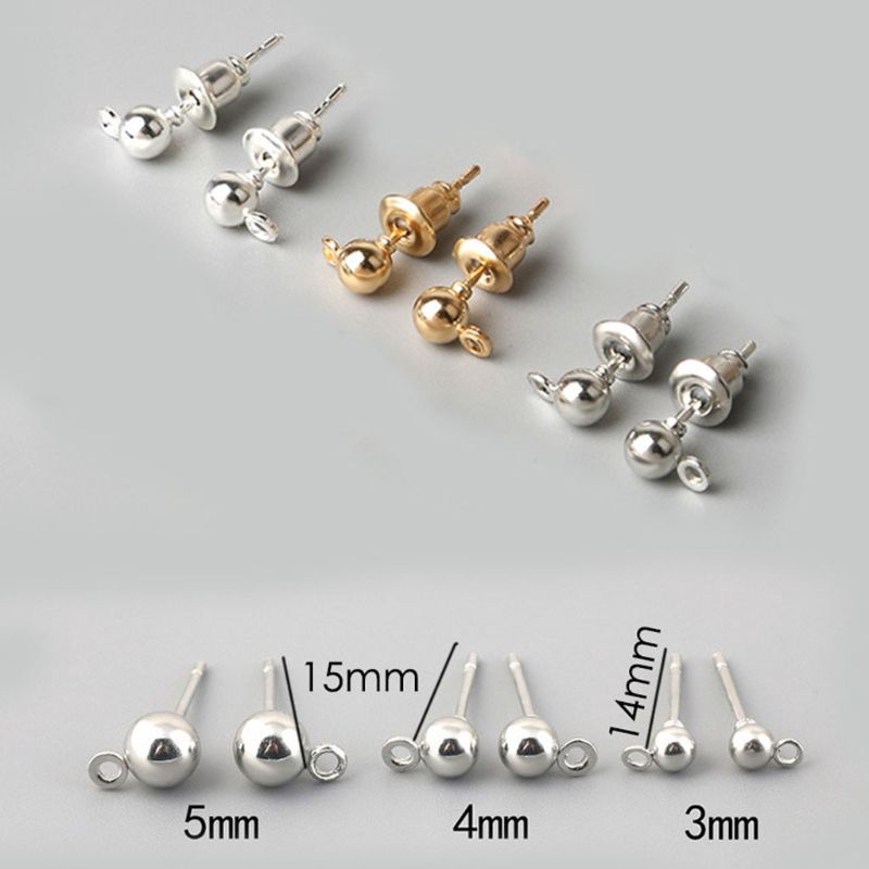 Set 50 Phụ Kiện Làm Bông Tai Thủ Công