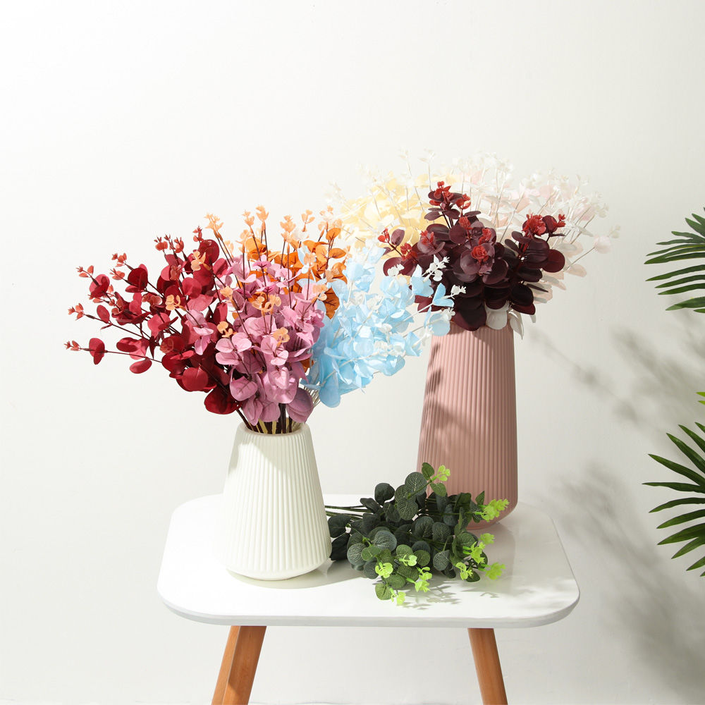 Nhánh Lá Cây Bạch Đàn Nhân Tạo Trang Trí Nội Thất