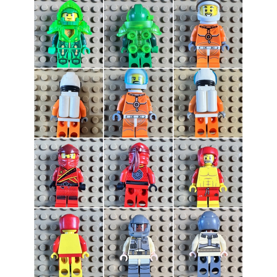 -Lego chính hãng Nhân vật nhỏ, hàng trưng bày, đa dạng, độc đáo-ID 002