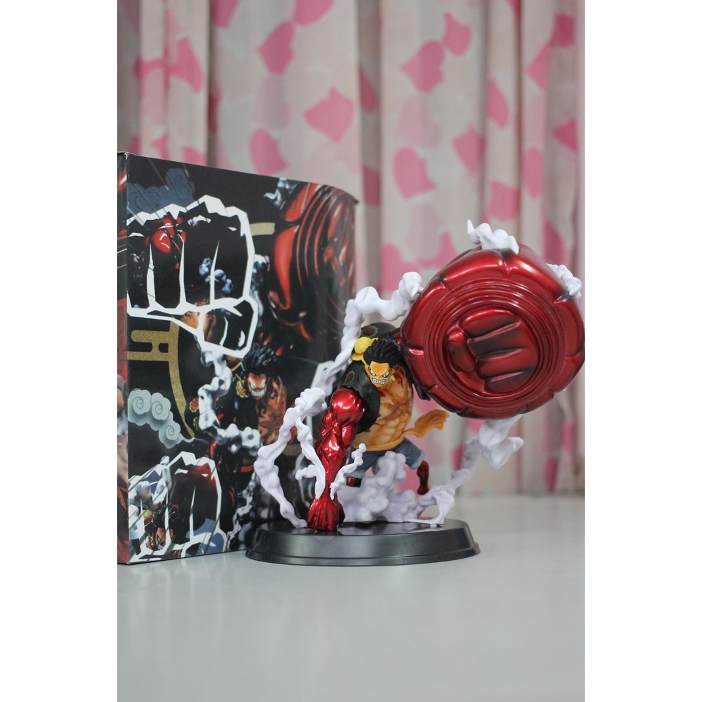 Mô hình Luffy gear 4 cao 28cm - Mô hình One Piece