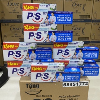 Kem đánh răng P S ngừa sâu răng 180g tặng P s 30g