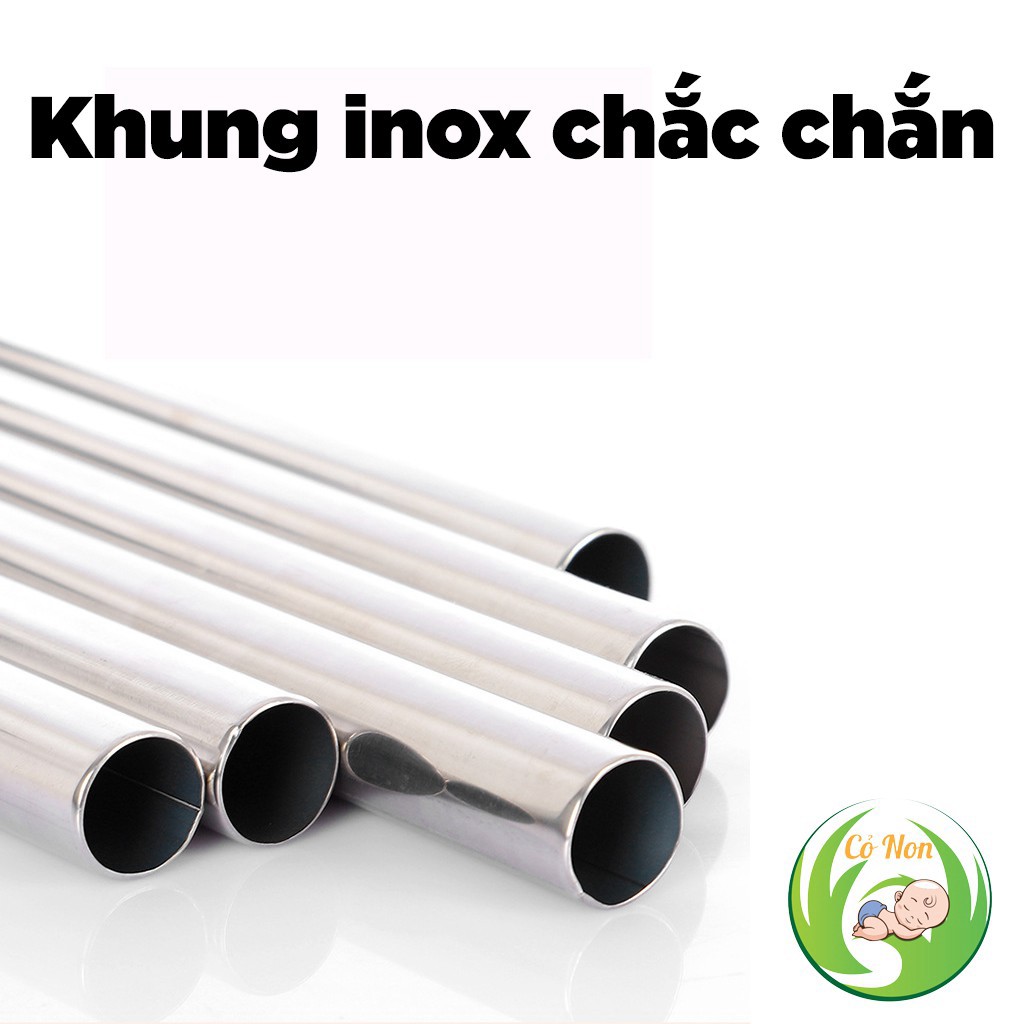 [Chuyên sỉ] Quây bóng, Lều bóng chữ nhật khung inox có rổ (tặng kèm 10-15 bóng)