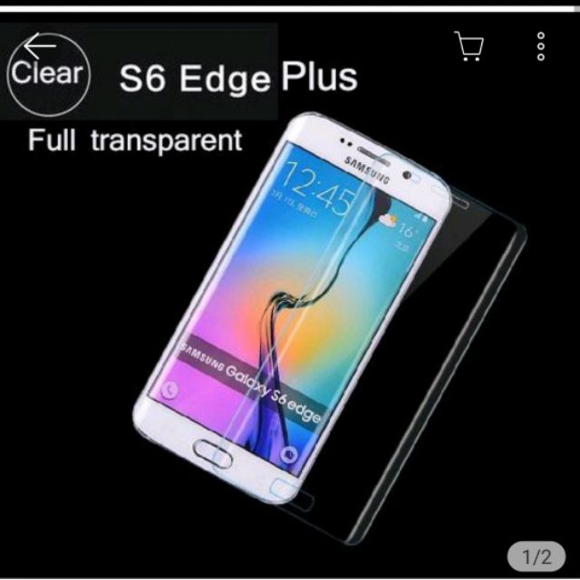 Dán kính cường lực full màn hình 4D cho sam sung s6edge plus
