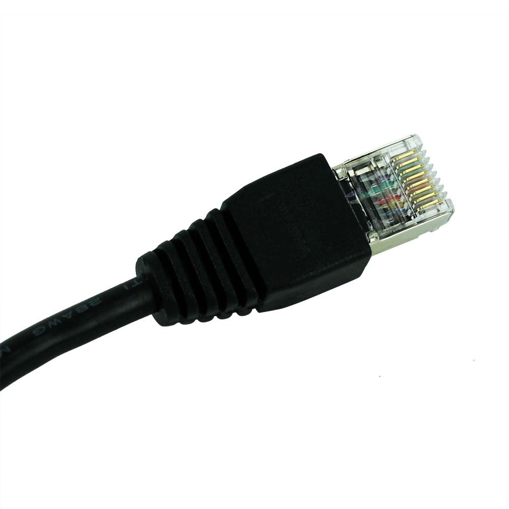 Dây Cáp Chia Cổng Mạng Lan Rj45 Cat5E Cat5 Cat6 1 Male Sang 2 Female Rj45
