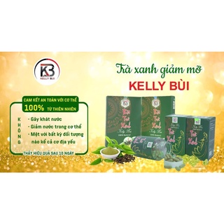 Bột trà xanh kelly bùi
