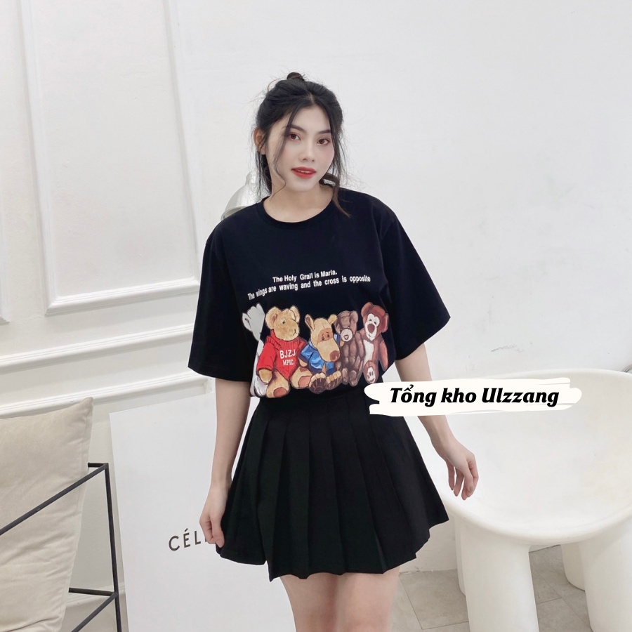 Áo phông cotton cổ tròn form rộng Unisex in hình cao cấp | WebRaoVat - webraovat.net.vn