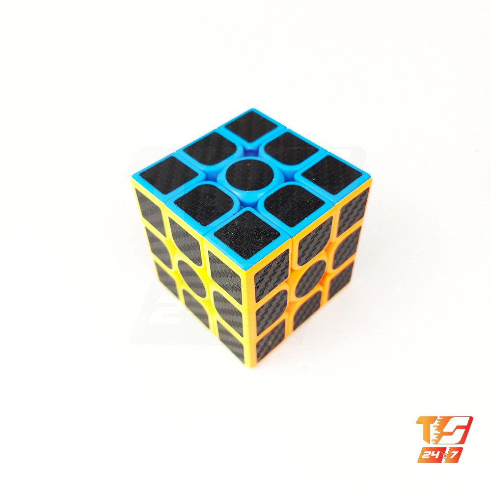 Khối Rubik 3x3 Carbon MoYu MeiLong 3C - Đồ Chơi Rubic Cacbon 3 Tầng 3x3x3