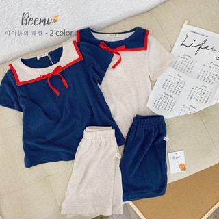 [Ảnh thật] Set thuỷ thủ Hàn Quốc cho bé trai, bé gái - AN.KID