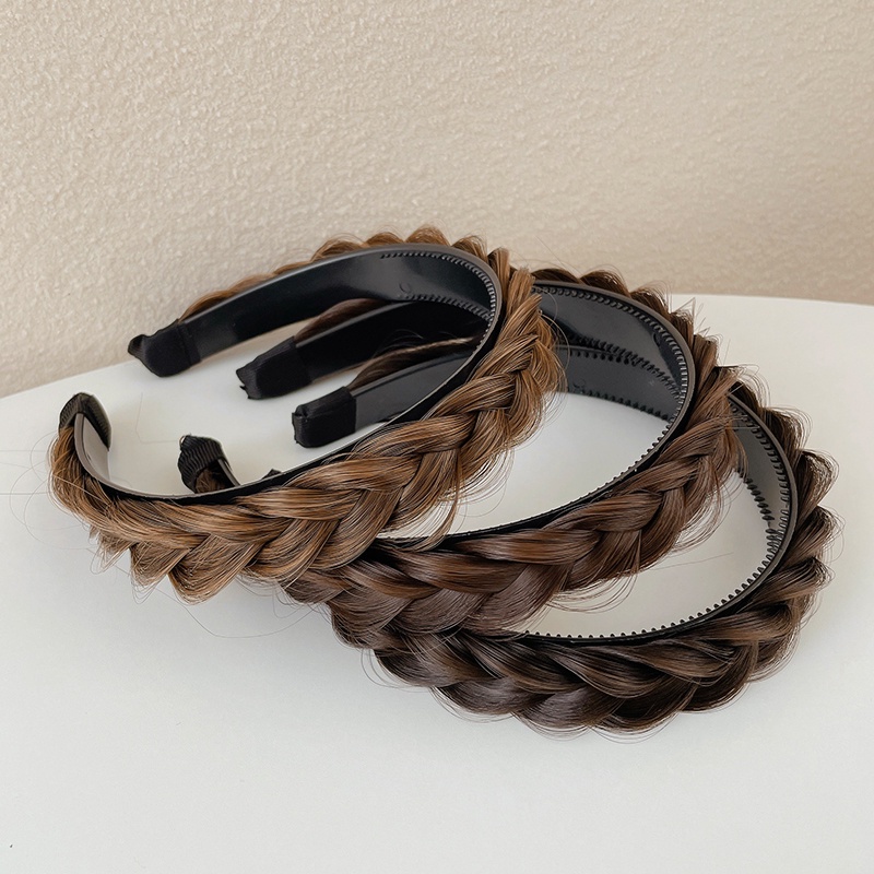 Băng Đô Cài Tóc Giả VÀNH TO Thời Trang Phong Cách Hàn Quốc [ MÃ C106 - BỜM ]