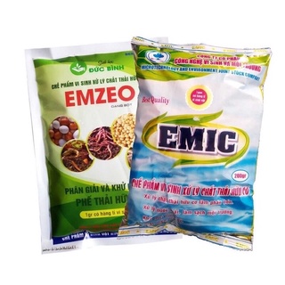 Bộ đôi Emzeo & Emic Ủ phân đậu tương, phân cá, rác thải.
