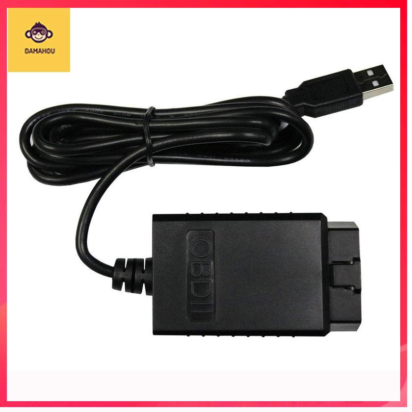 Máy quét chẩn đoán xe V04HU-1 Đầu đọc mã hỗ trợ giao diện USB OBDII