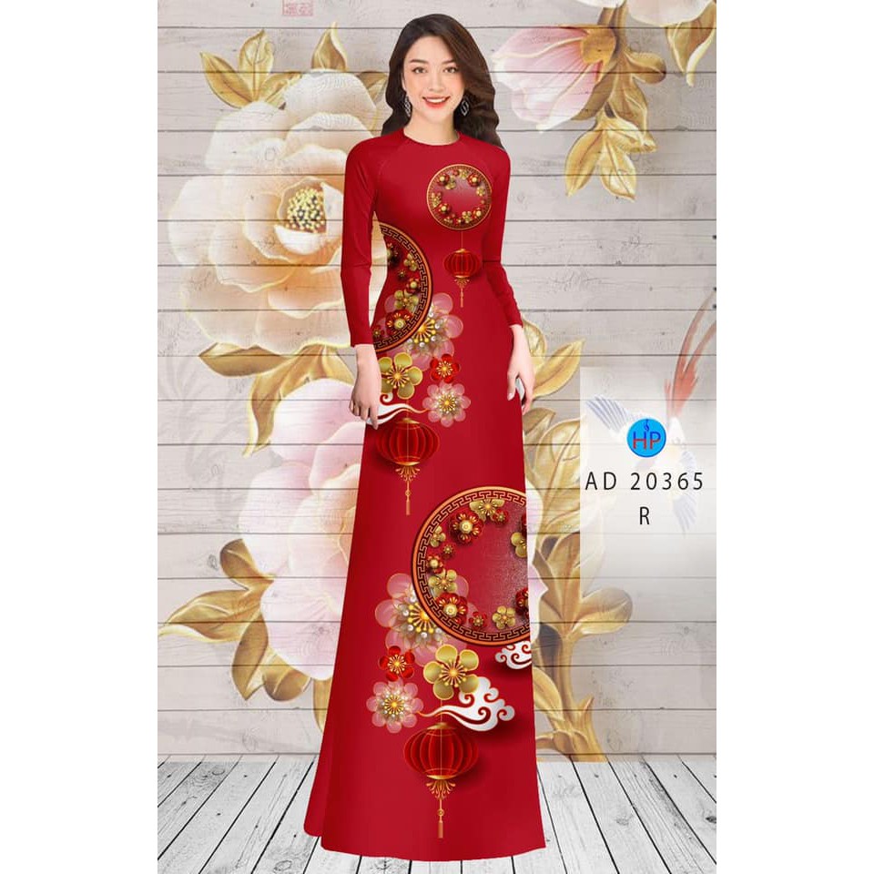Vải áo dài in 3D chìm, chất lụa mềm, họa tiết đẹp, hình thật HOT