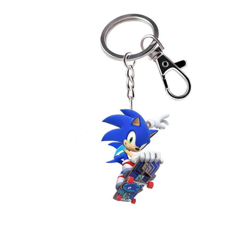 Móc Khóa Hình Nhím Sonic Dễ Thương Quà sinh nhật