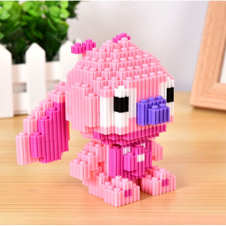 Đồ chơi xếp hình Stitch Lego Linkgo 3D - Đồ chơi Lego lắp ráp 700 mảnh