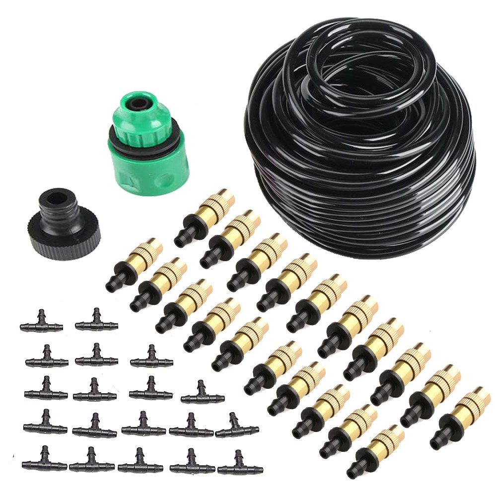 Bộ KIT Phun Sương Tưới Cây 20 Béc Bằng Đồng Cao Cấp