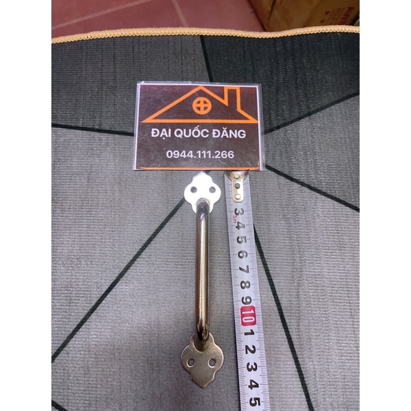 Tay nắm tủ inox đặc tròn uốn hoa văn