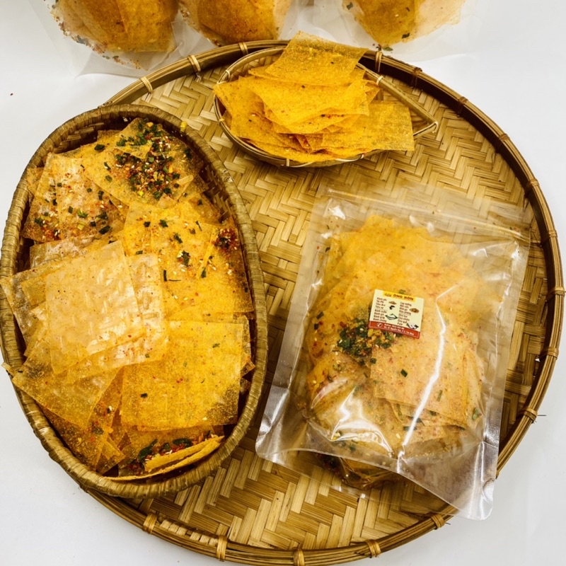 Bánh Tráng Trộn Phô Mai Tôm Hành Tỏi - Túi Zip - Hương Vị Đặc Biệt, Thơm Dẻo Mỗi Ngày