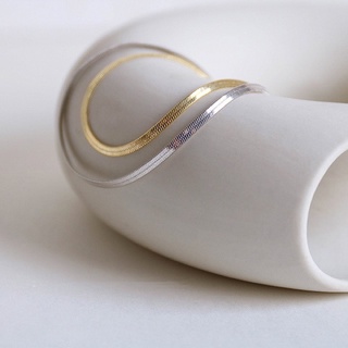 Vòng cổ titan dạng choker đơn giản phong cách hàn quốc