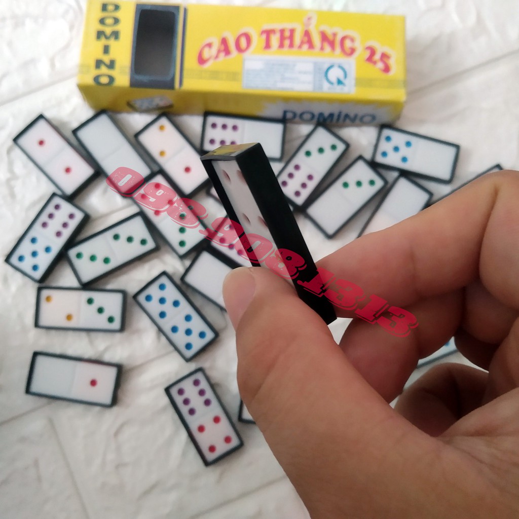 Đồ chơi cờ domino bằng nhựa cứng ✓giá rẻ ✓vui nhộn