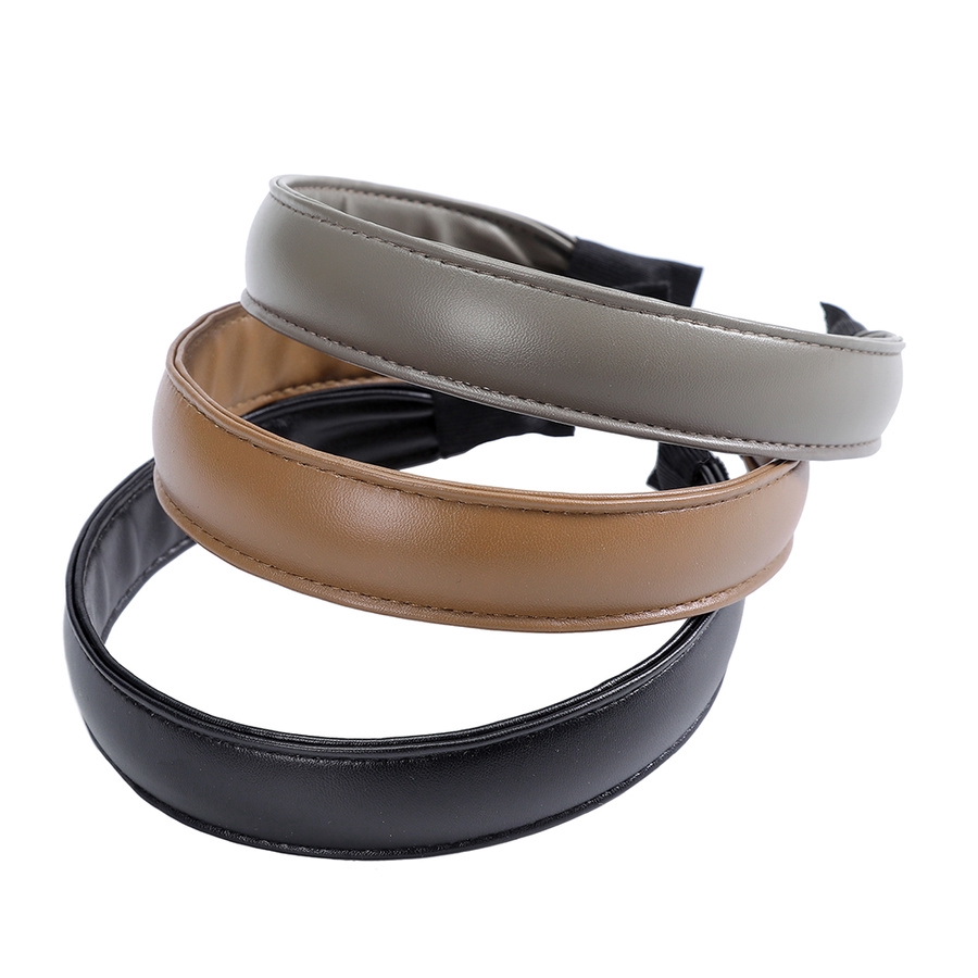 Cài tóc phong cách Hàn Quốc bọc da PU xinh xắn cho nữ