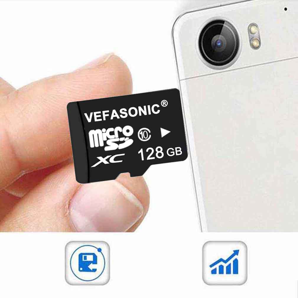Sẵn sàng VEFASONIC Thẻ nhớ flash 128 GB 128G Thẻ nhớ TF 10 Micro SD & Reader | BigBuy360 - bigbuy360.vn
