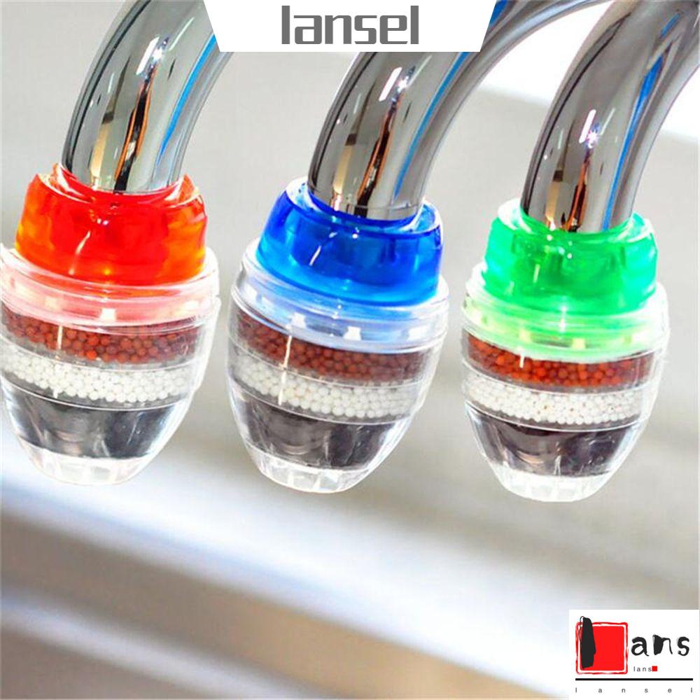 Đầu lọc nước 5 lớp bằng nhựa tiện dụng cho nhà bếp/ phòng tắm tùy chọn màu sắc