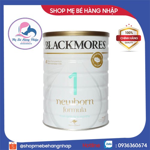 Sữa Blackmore úc số 1, 2, 3 - 900g