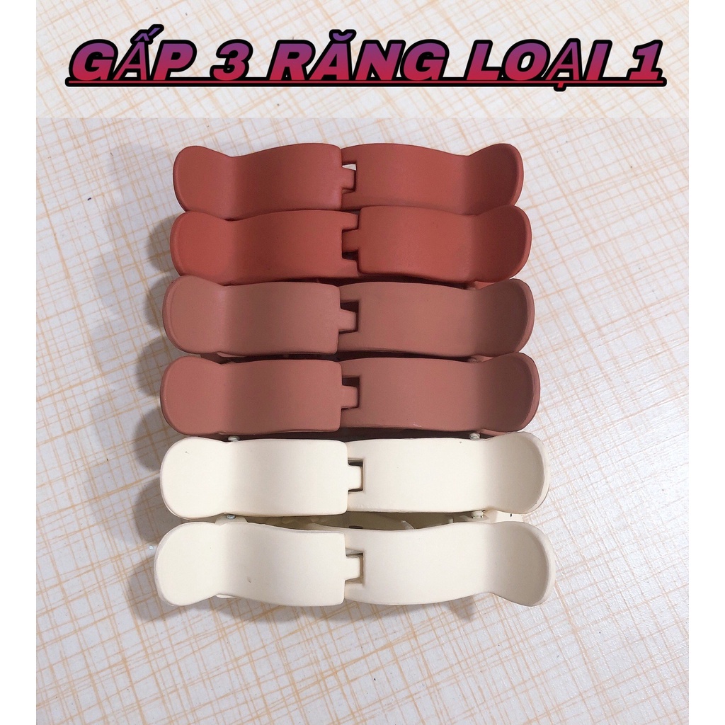 Lốc 12 Kẹp Càng Cua 3 Răng 5 Răng Nhám Nano Không Gãy