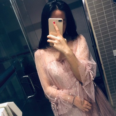 Đầm Voan Công Chúa Tiểu Thư Ulzzang Hàn Quốc