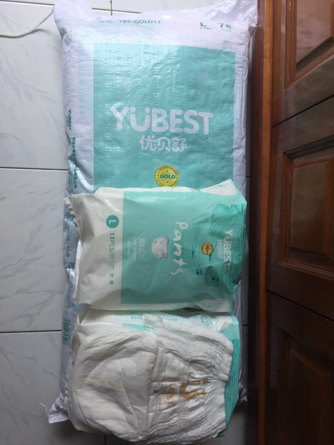 Bỉm/ Tã Yubest GOLD/ NIGHT nội địa trung bản cao cấp nhất dán/ quần đủ size S90/ M84/L78/XL72/XXL66/XXXL66