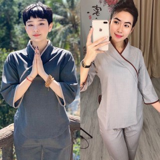 Đồ Lam Đi Chùa # Vải Hàn Quốc Cao Cấp # Đồ Bộ # Quần Áo