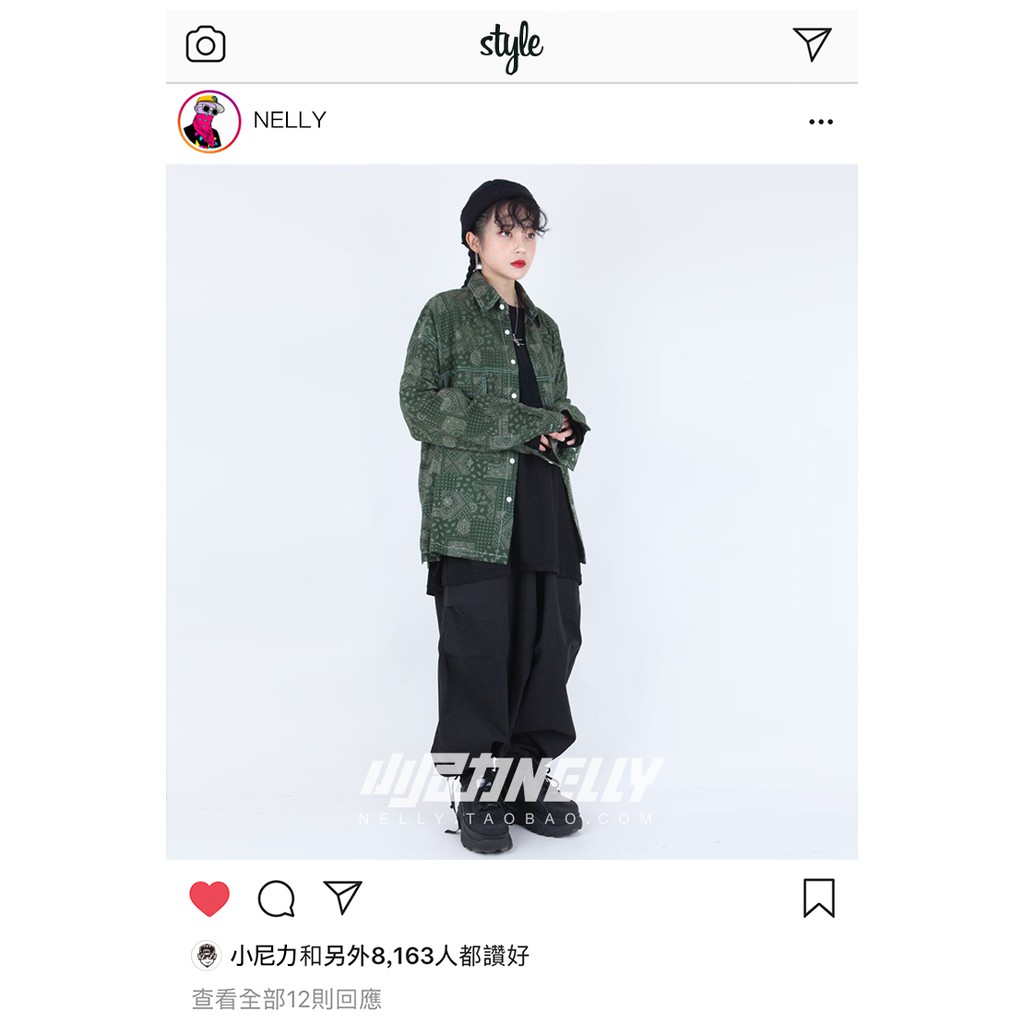 Aó Sơmi dài tay Nelly : Mẫu HỌA TIẾT