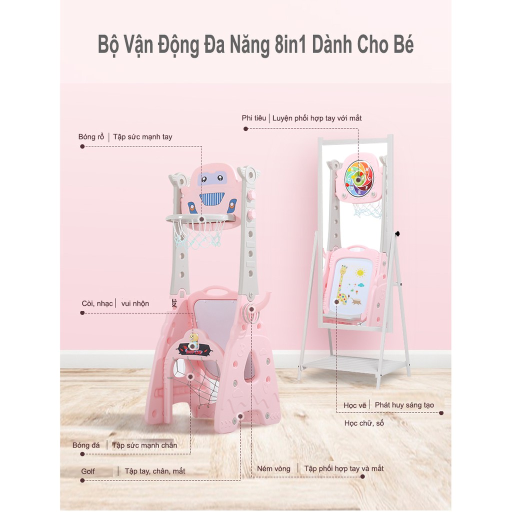 Đồ Chơi Thông Minh - Bộ Đồ Chơi Vận Động Đa Năng 8in1 MÃ JDC-81 | BigBuy360 - bigbuy360.vn