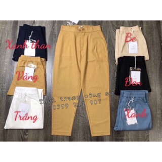 Quần đũi nữ linen mẫu mới nhất 2020- quần baggy đẹp